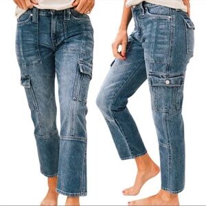 KanCan Avery Straight Leg Cargo Jeans‎